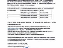 Cyamunara izabera Rusororo  UPI: 1/02/14/07/5405