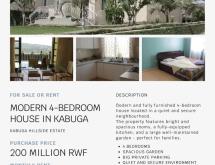 Kigali Modern and Fully Furnished 4-Bedroom House for Sale in Kabuga - Image 3