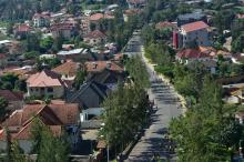A residential area in Kigali